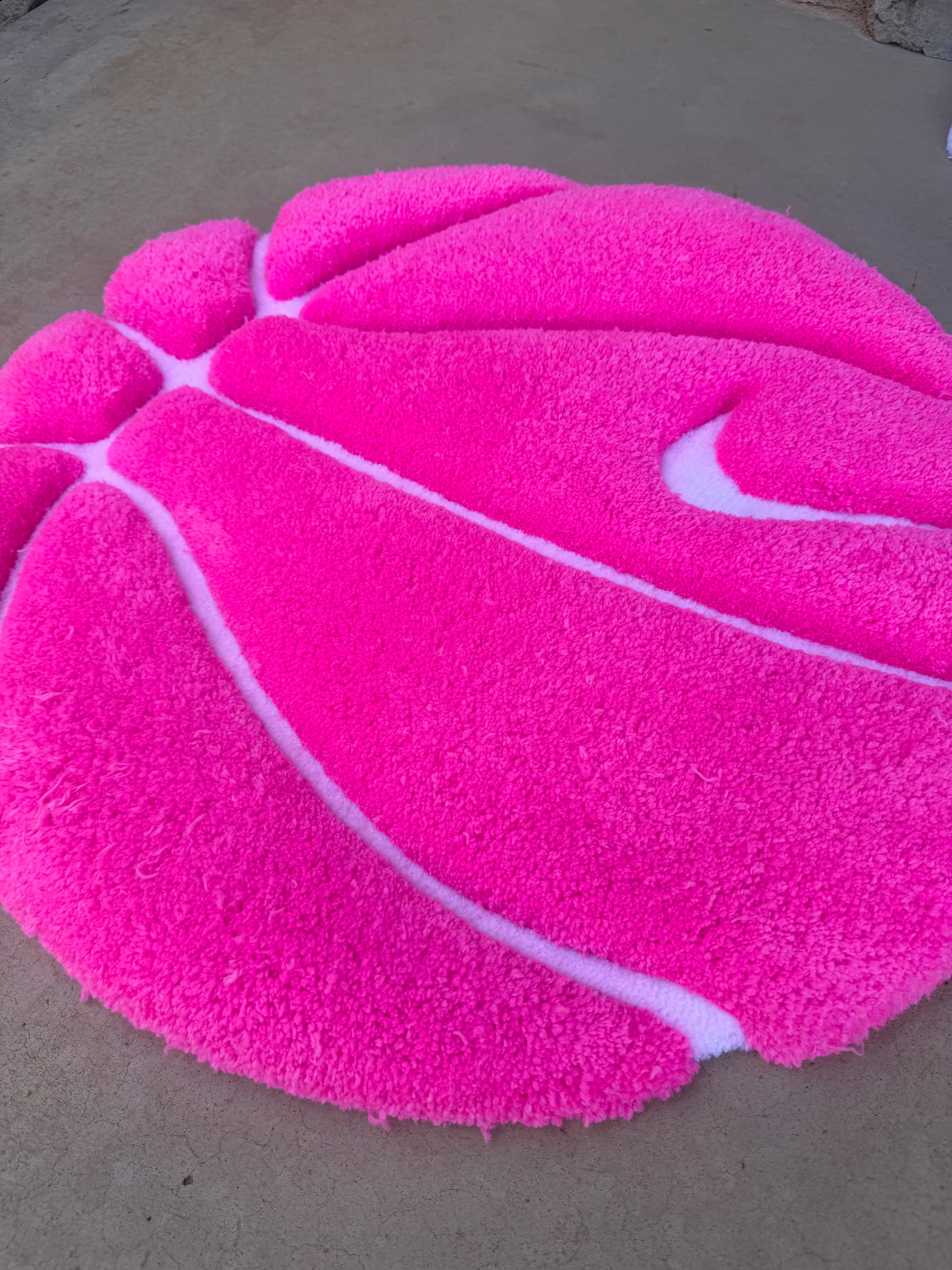 Pink 3D Nike Basketball