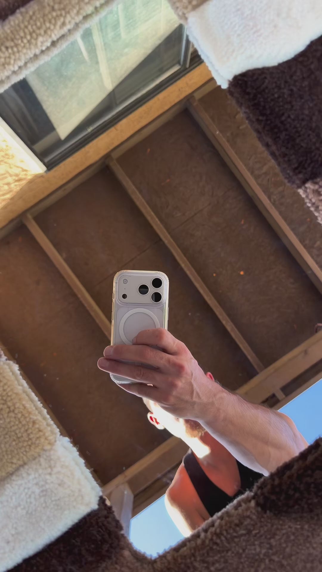 Custom Striped Mirror
